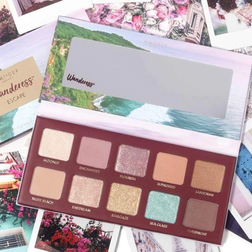Eyeshadow Palette High Pigmented - WANDER BEAUTY WANDERESS -